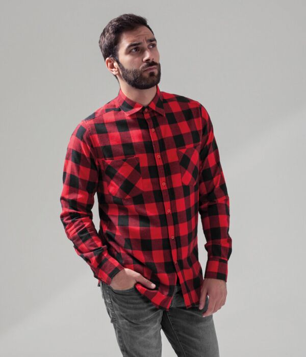 Checked flannel shirt Thumbnail