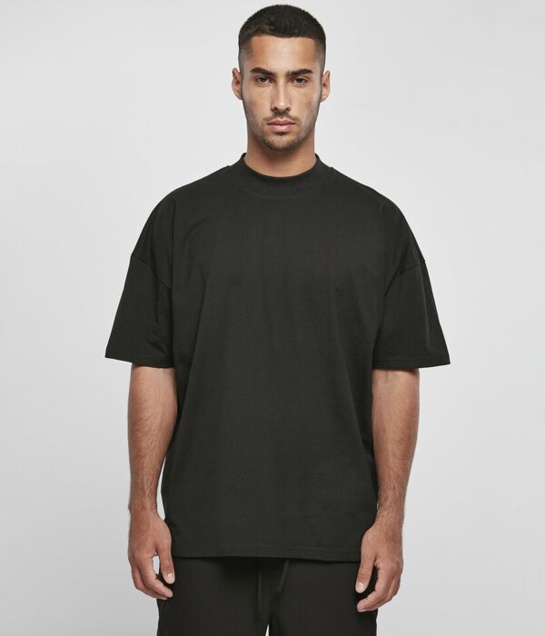 Oversized mock neck tee Thumbnail