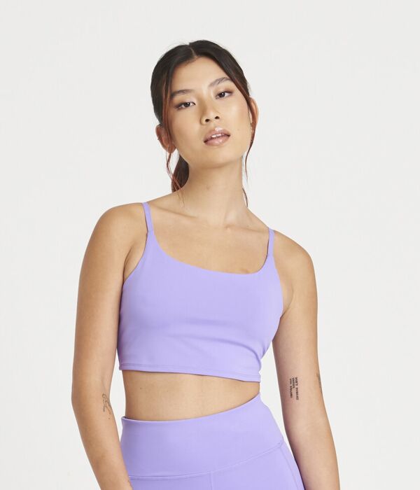 Women’s recycled tech sports bra Thumbnail