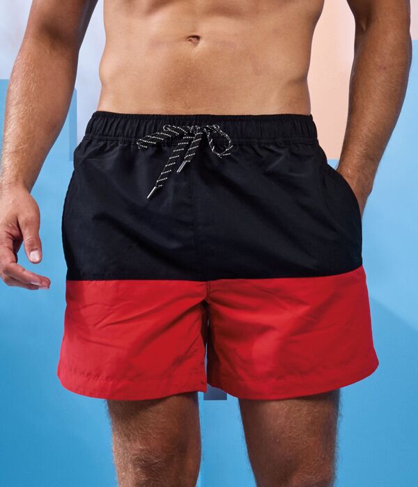 Block colour swim shorts Thumbnail