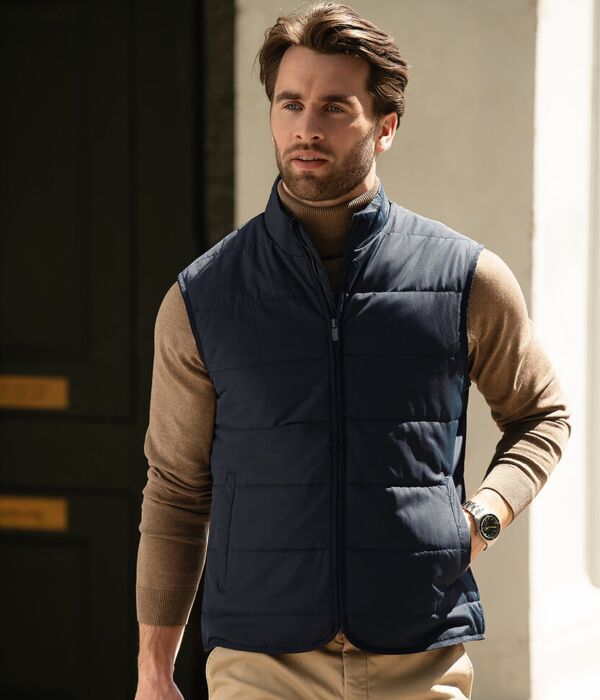 Hudson – horizontal quilted gilet Thumbnail