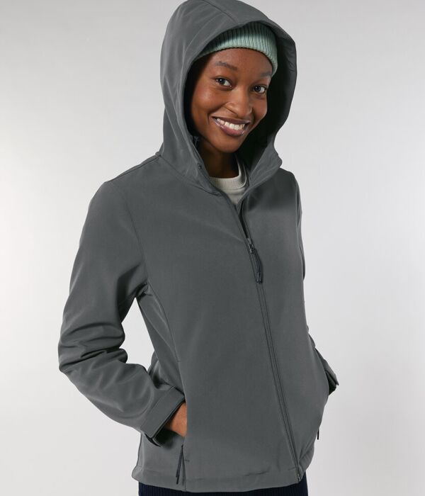 Women’s Stella Discoverer hooded softshell  (STJW159) Thumbnail