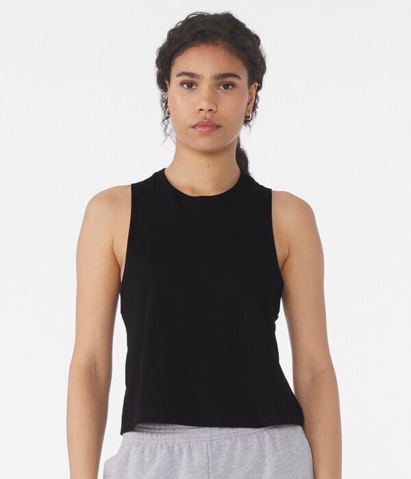 Women's racerback cropped tank Thumbnail