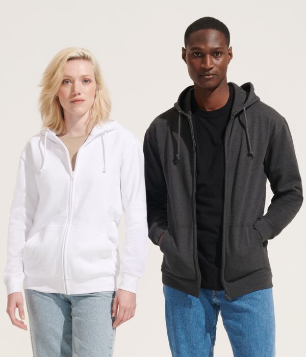 SOL'S Unisex Carter Full Zip Hoodie Thumbnail