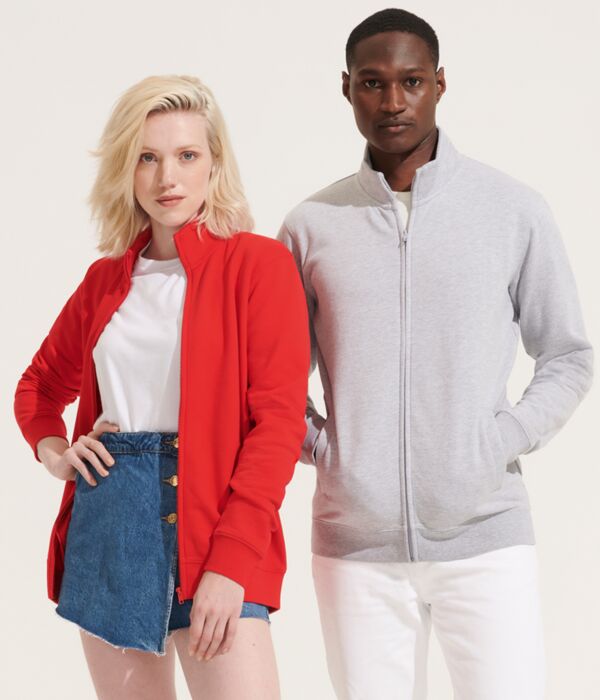 SOL'S Unisex Cooper Full Zip Sweat Jacket Thumbnail