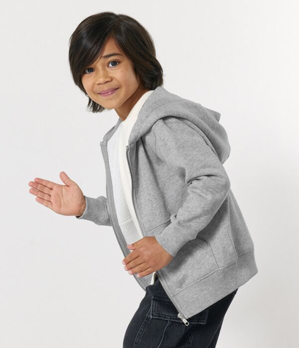 Kids Mini Cultivator 2.0 iconic zip-thru hoodie sweatshirt (STSK182) Thumbnail