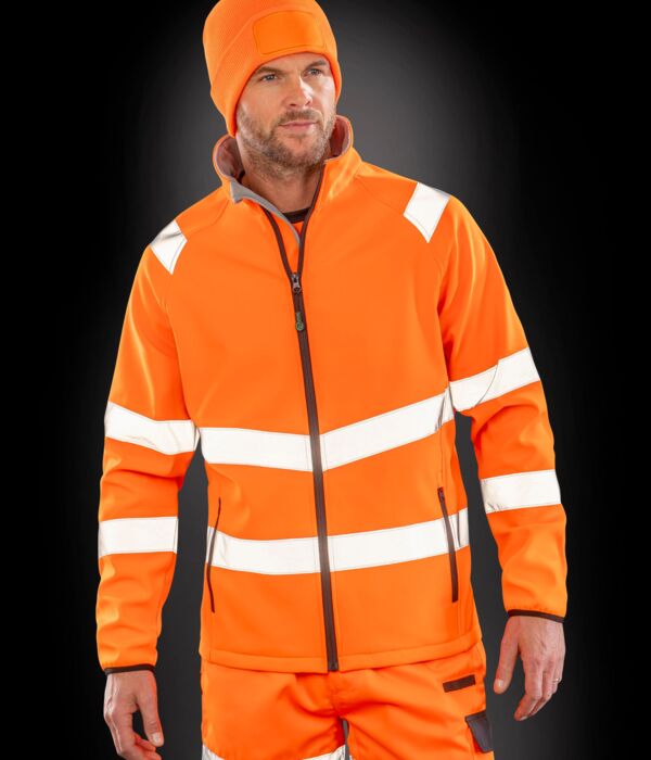 Recycled Printable Safety Softshell Thumbnail
