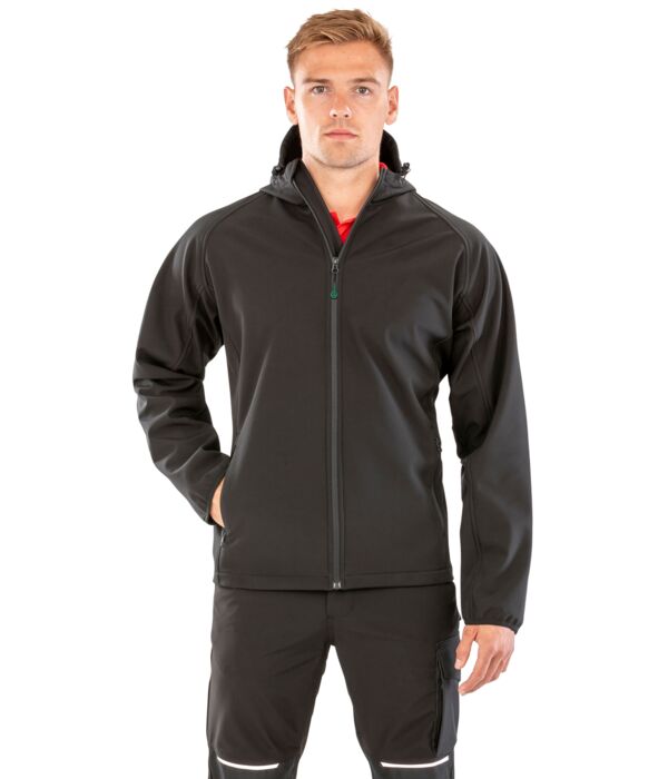 Recycled 3-Layer Printable Hood Softshell Thumbnail