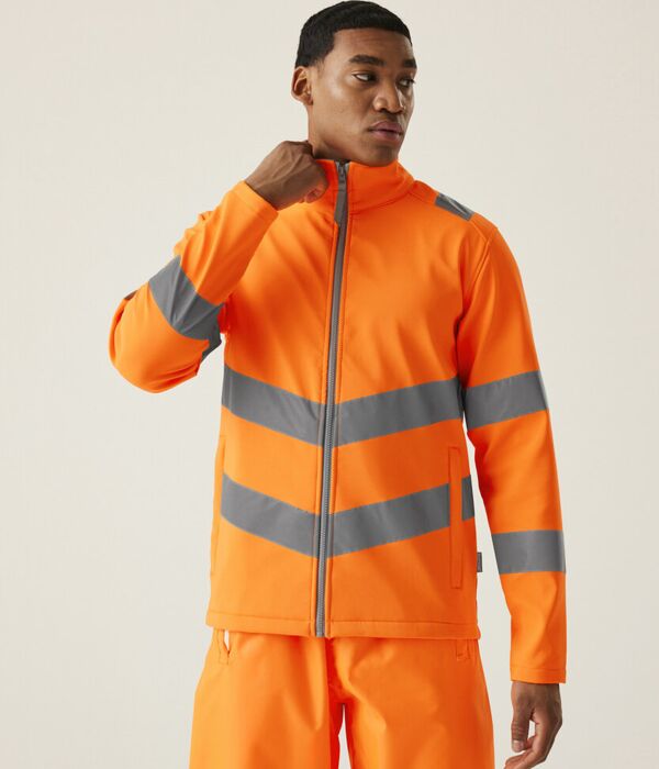 Hi-vis Pro contract Ablaze 2-layer softshell Thumbnail