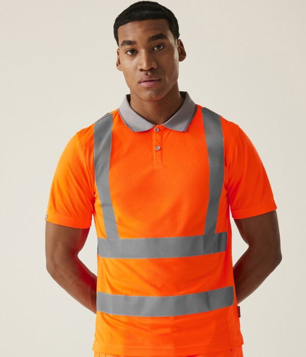 Hi-vis Pro contract polo Thumbnail