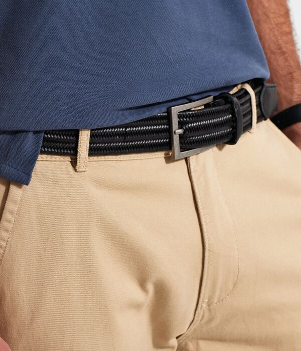 Leather braid belt Thumbnail