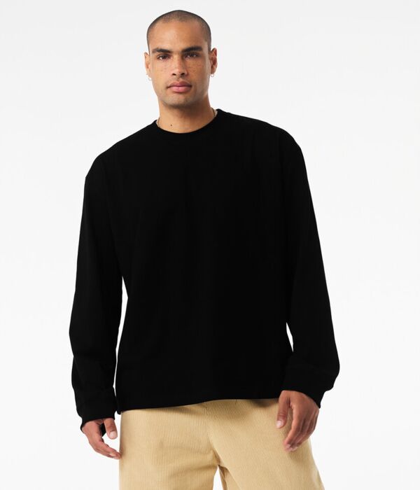 Unisex long sleeve heavy tee Thumbnail