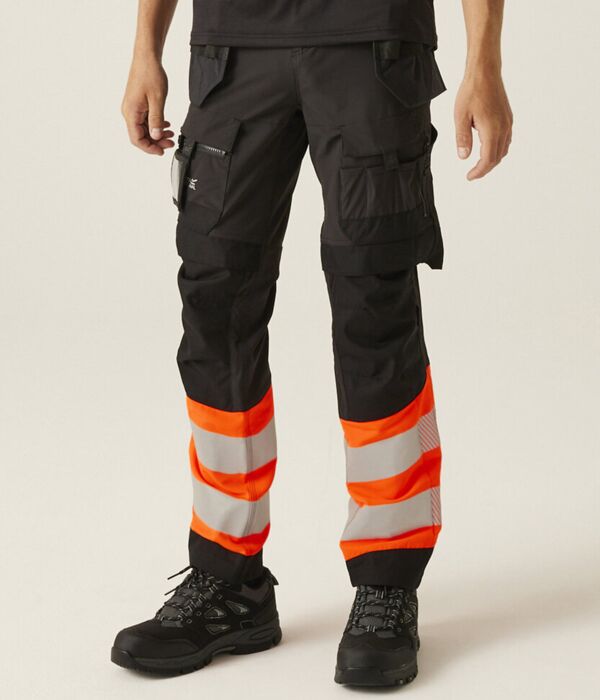 Hi-Vis X-Pro Stretch holster trousers (Class 1) Thumbnail