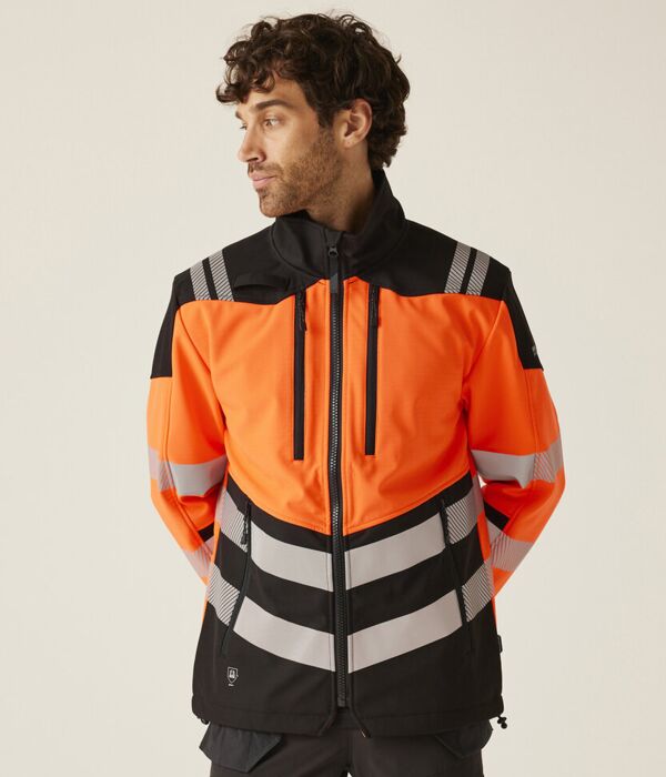 Hi-Vis X-Pro 3-layer softshell jacket (Class 2) Thumbnail