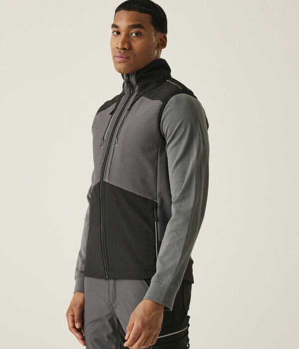 4-Tex stretch 3-layer softshell bodywarmer Thumbnail
