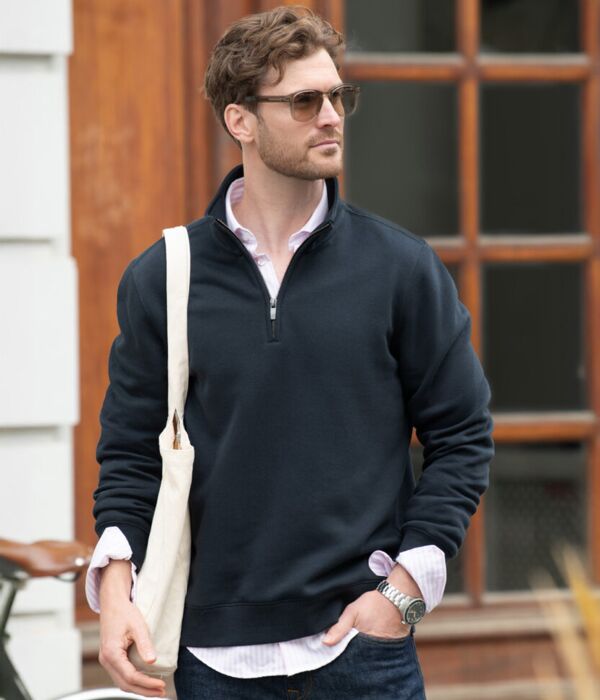 Glendale unisex 1/4-zip sweatshirt Thumbnail