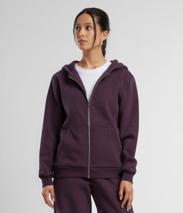 Women’s fluffy zip hoodie Thumbnail