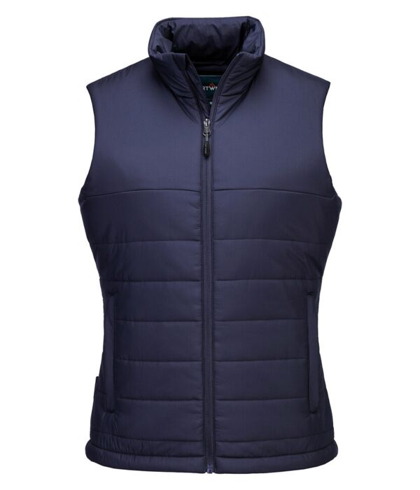 Women’s professional insulated baffle gilet (S607) Thumbnail
