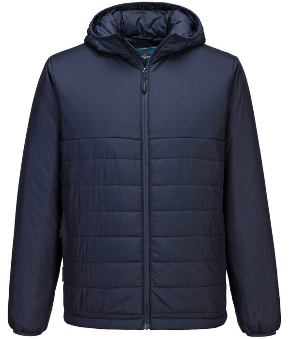 Professional hooded insulated baffle jacket (S608) Thumbnail