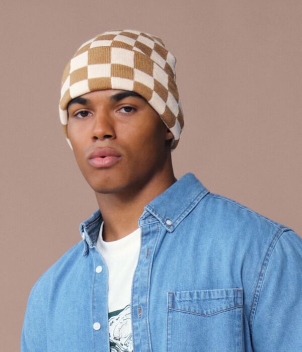 Checkerboard beanie Thumbnail
