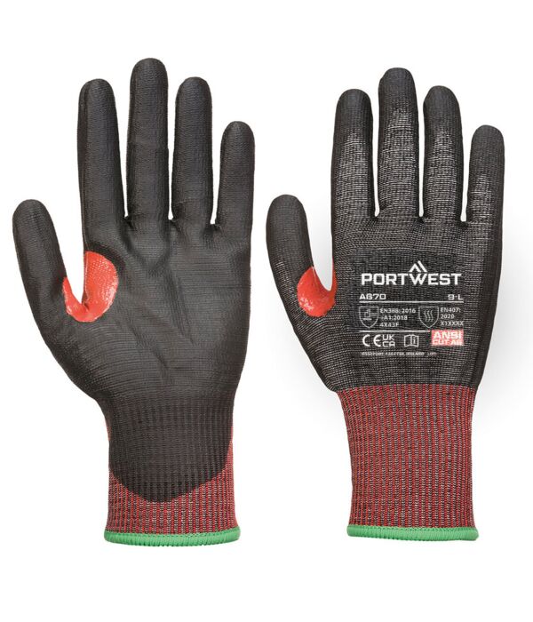 CS cut F13 PU gloves (A670) Thumbnail