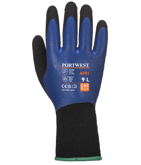 Cold 13 Latex aqua gloves (AP01) Thumbnail