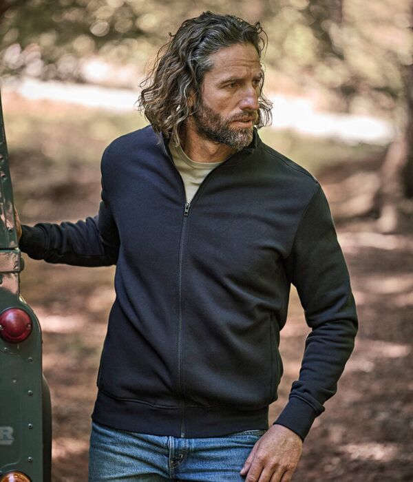 Full-zip sweat cardigan (5440) Thumbnail