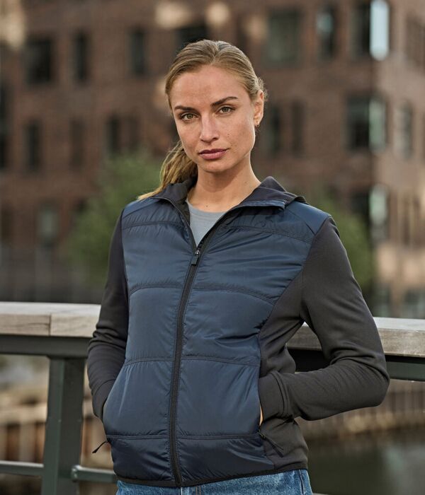 Women’s hybrid-stretch hooded jacket (9113) Thumbnail
