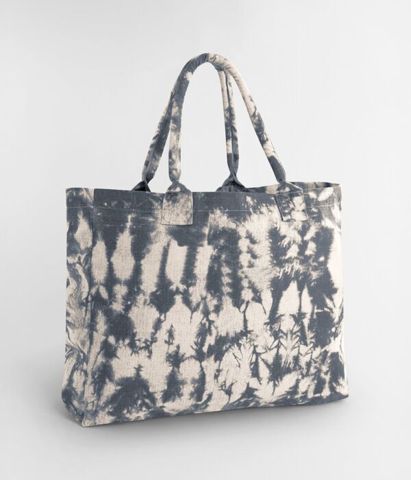 Tie-dye canvas tote bag Thumbnail