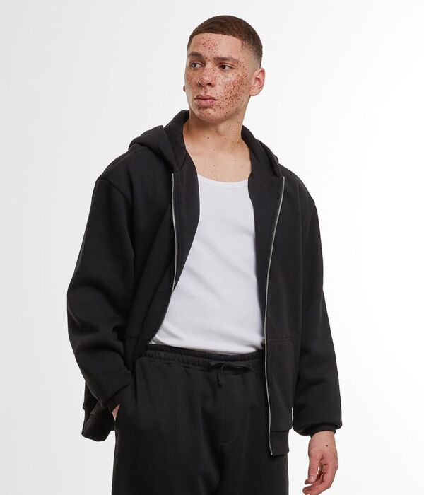 Loose-fit zip hoodie Thumbnail