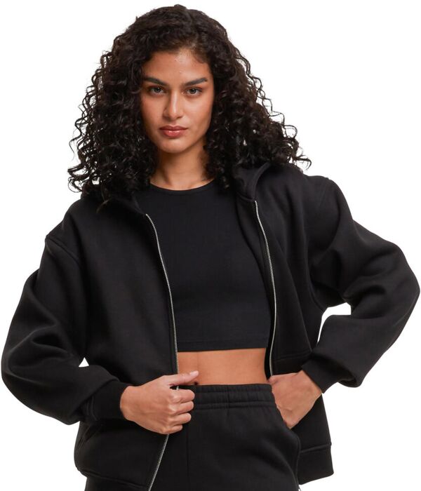 Women’s loose-fit zip hoodie Thumbnail