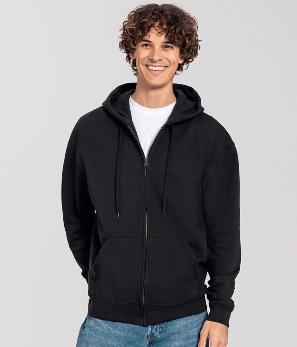 Iconic premium hooded sweat jacket Thumbnail