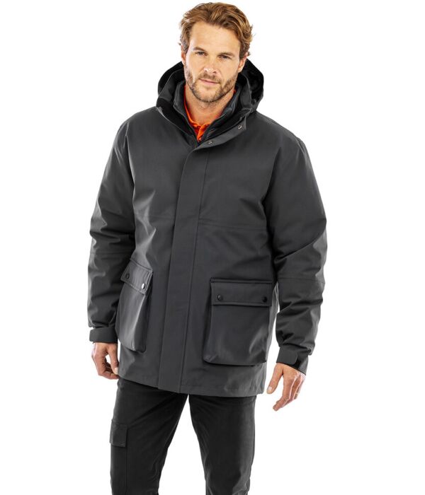 Recycled 3-in-1 padded ripstop jacket Thumbnail