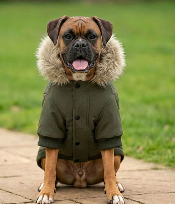 Dog’s parka jacket Thumbnail