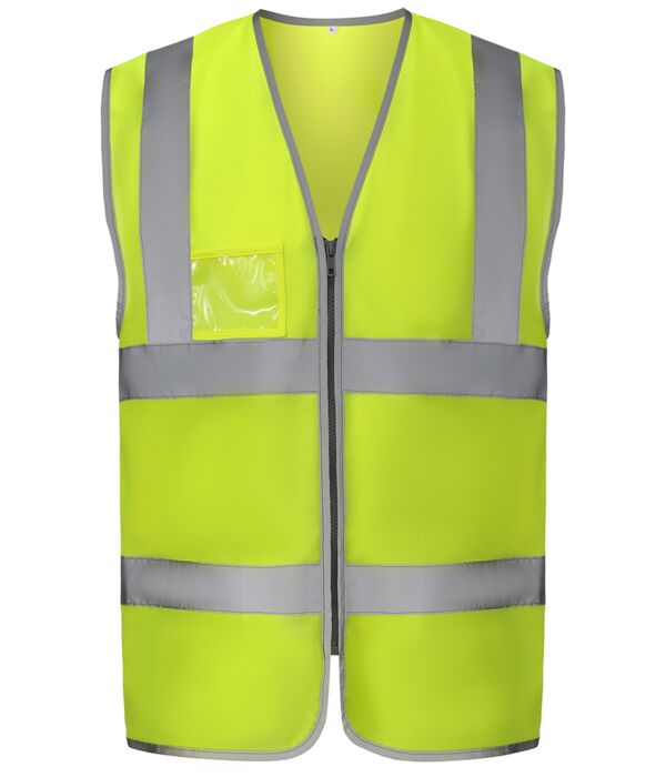 Yoko Zip ID Two Band & Braces Waistcoat Thumbnail