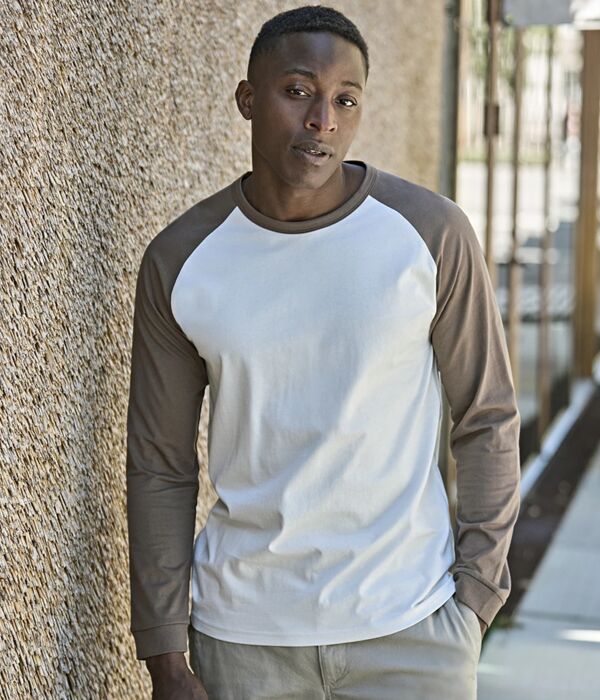 Tee Jays Unlabeled Baseball T-Shirt Thumbnail