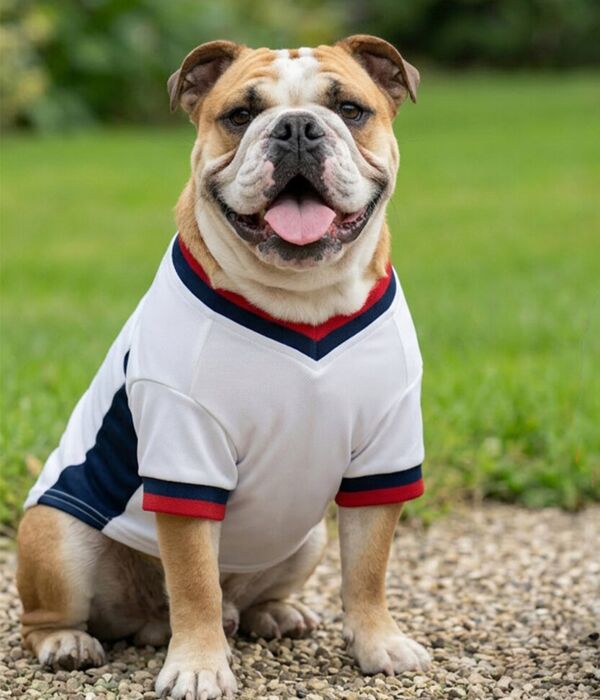 Dog’s football t-shirt Thumbnail