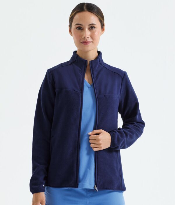 'Agility' women's panelled fleece jacket Thumbnail
