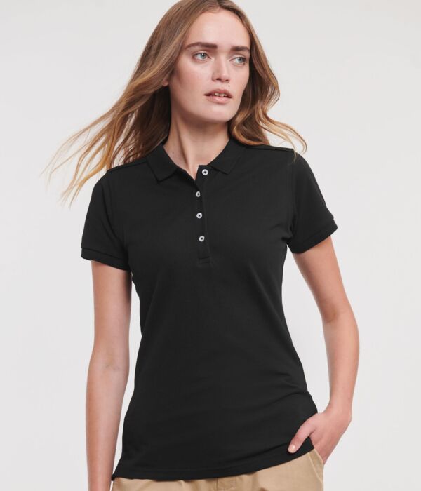 Ladies' Fitted Stretch Polo Thumbnail