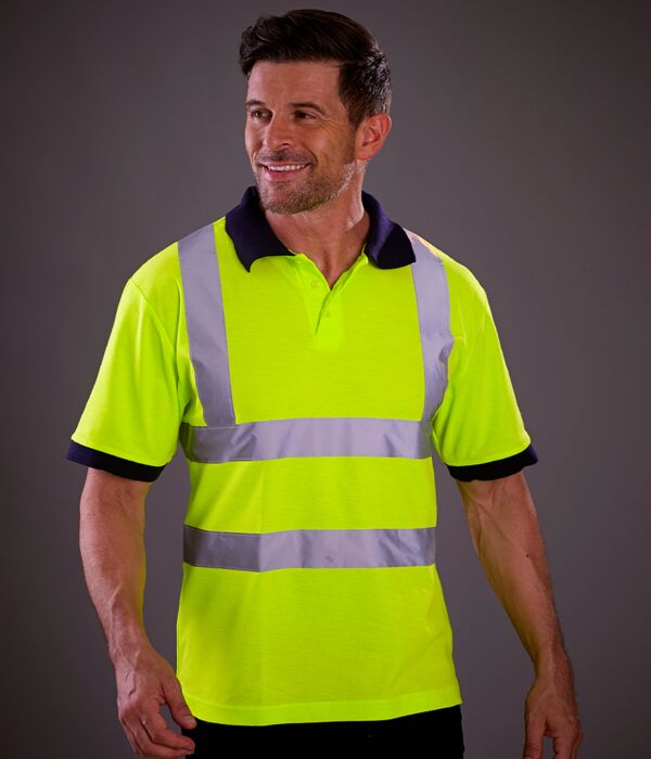 Yoko Hi-Vis Polo Shirt Thumbnail