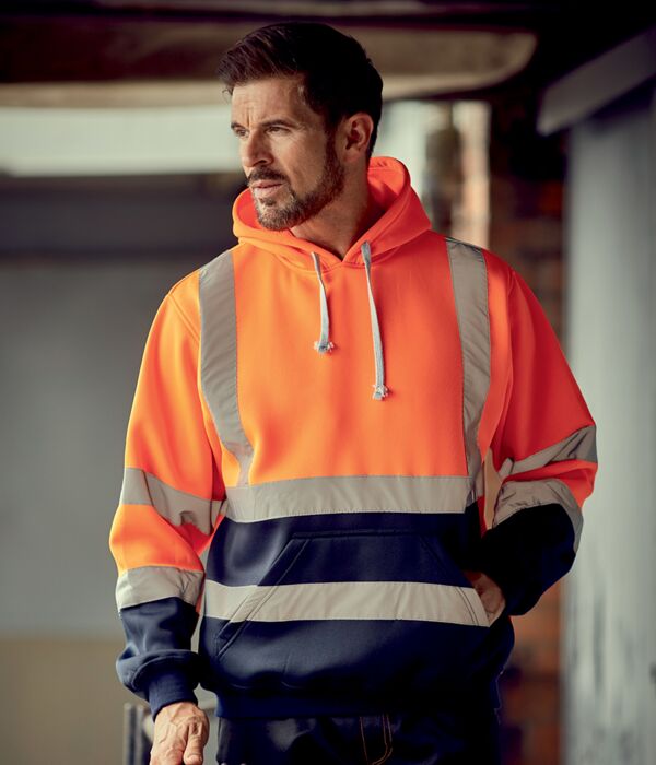 Yoko Hi-Vis Pull Over Hoodie Thumbnail