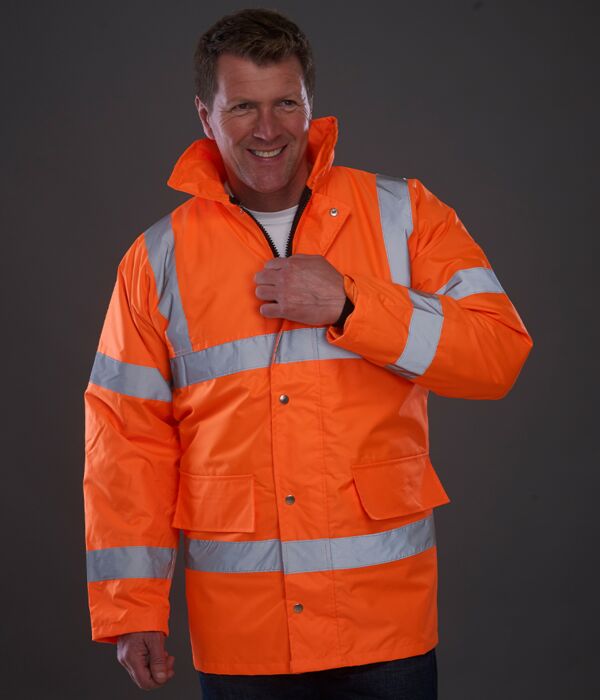 Yoko Hi-Vis Classic Motorway Jacket Thumbnail