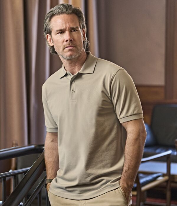 Tee Jays Luxury Stretch Piqué Polo Shirt Thumbnail