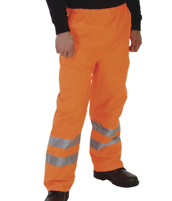 Yoko Hi-Vis Waterproof GO/RT Overtrousers Thumbnail