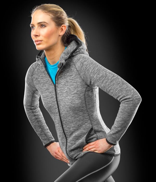 Spiro Ladies Micro Fleece Hoodie Thumbnail