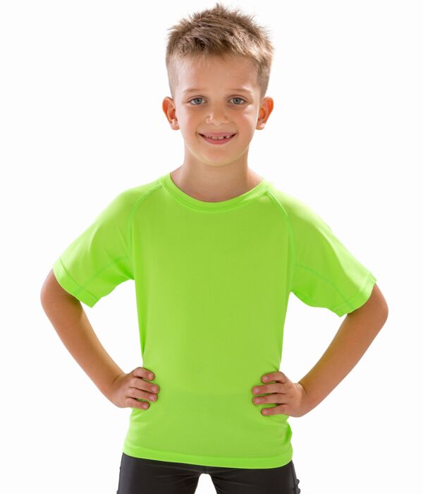 Spiro Kids Impact Performance Aircool T-Shirt Thumbnail