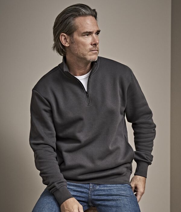 Tee Jays Half Zip Sweatshirt Thumbnail