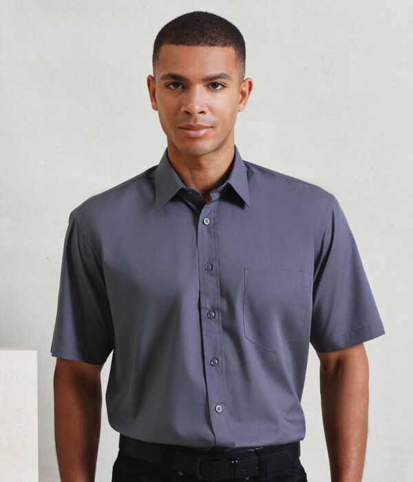 Short sleeve poplin shirt Thumbnail
