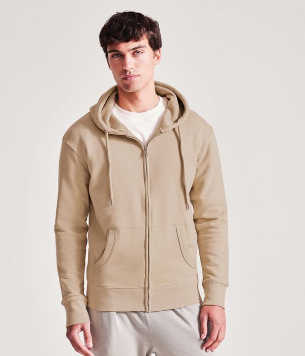 Men's Anthem Full-Zip Organic Hoodie Thumbnail