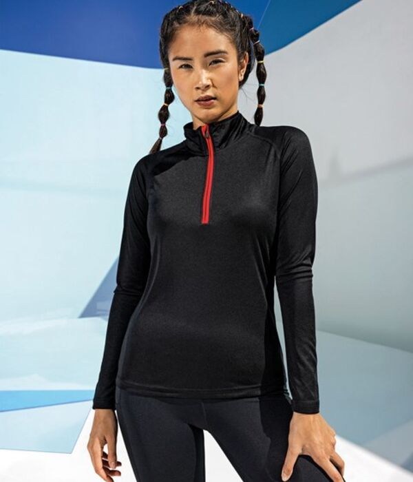 Women's TriDri® Performance ¼ Zip Thumbnail
